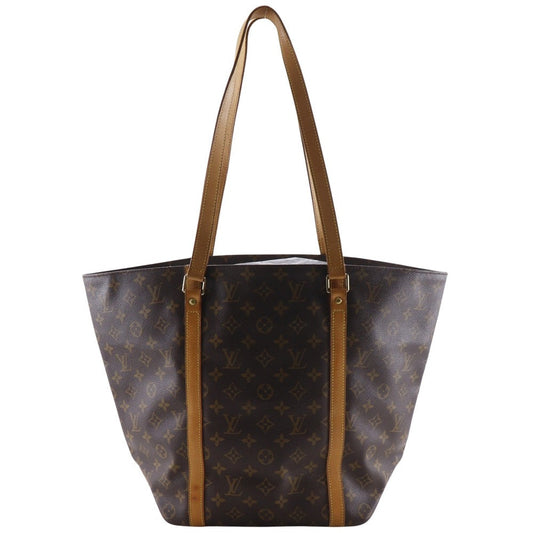 LOUIS VUITTON Tote Bag M51108 Monogram canvas Brown Sac shopping