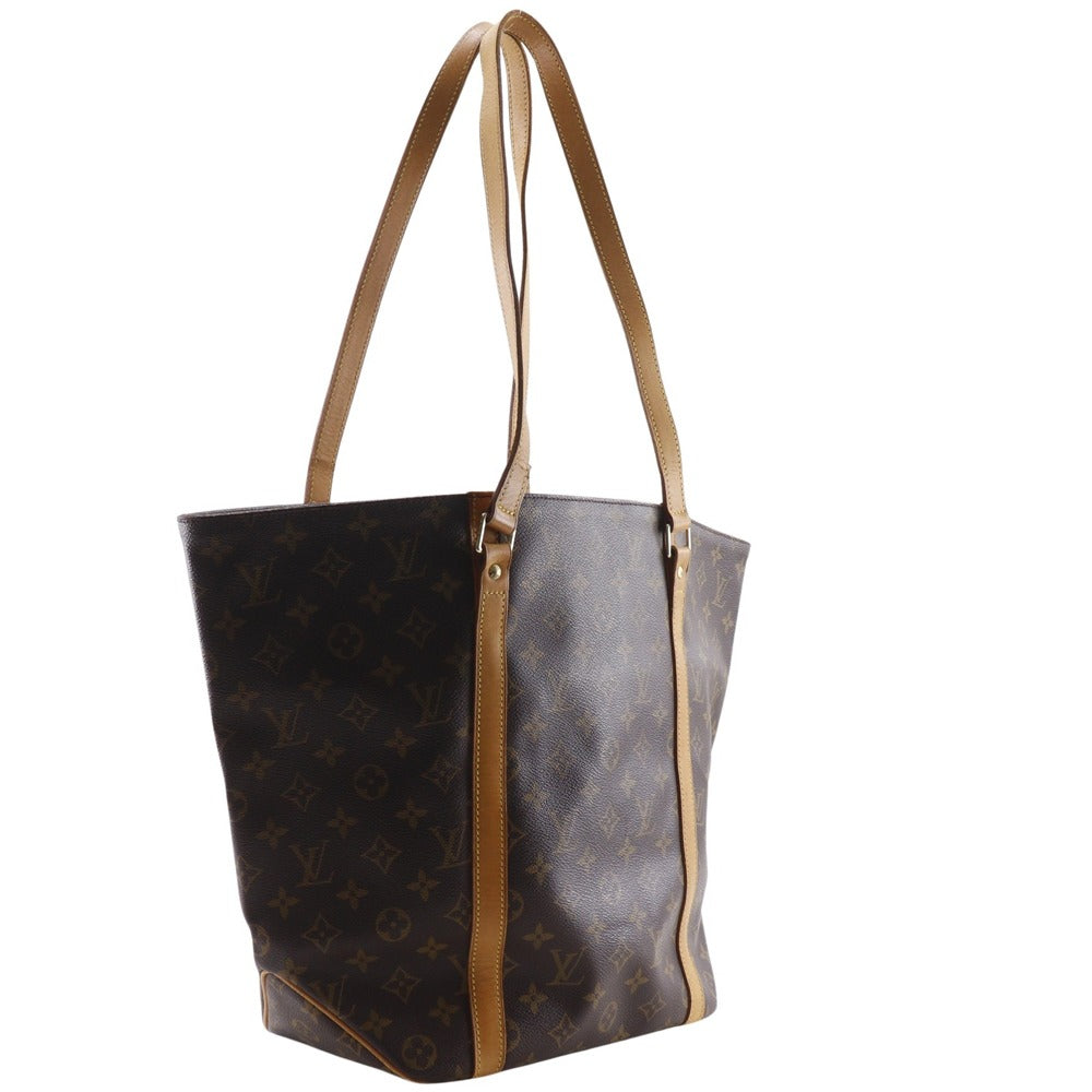LOUIS VUITTON Tote Bag M51108 Monogram canvas Brown Sac shopping