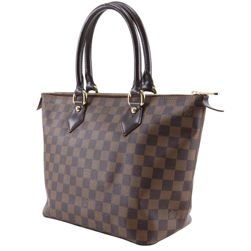 LOUIS VUITTON Handbag N51183 Damier canvas Brown Saleya PM