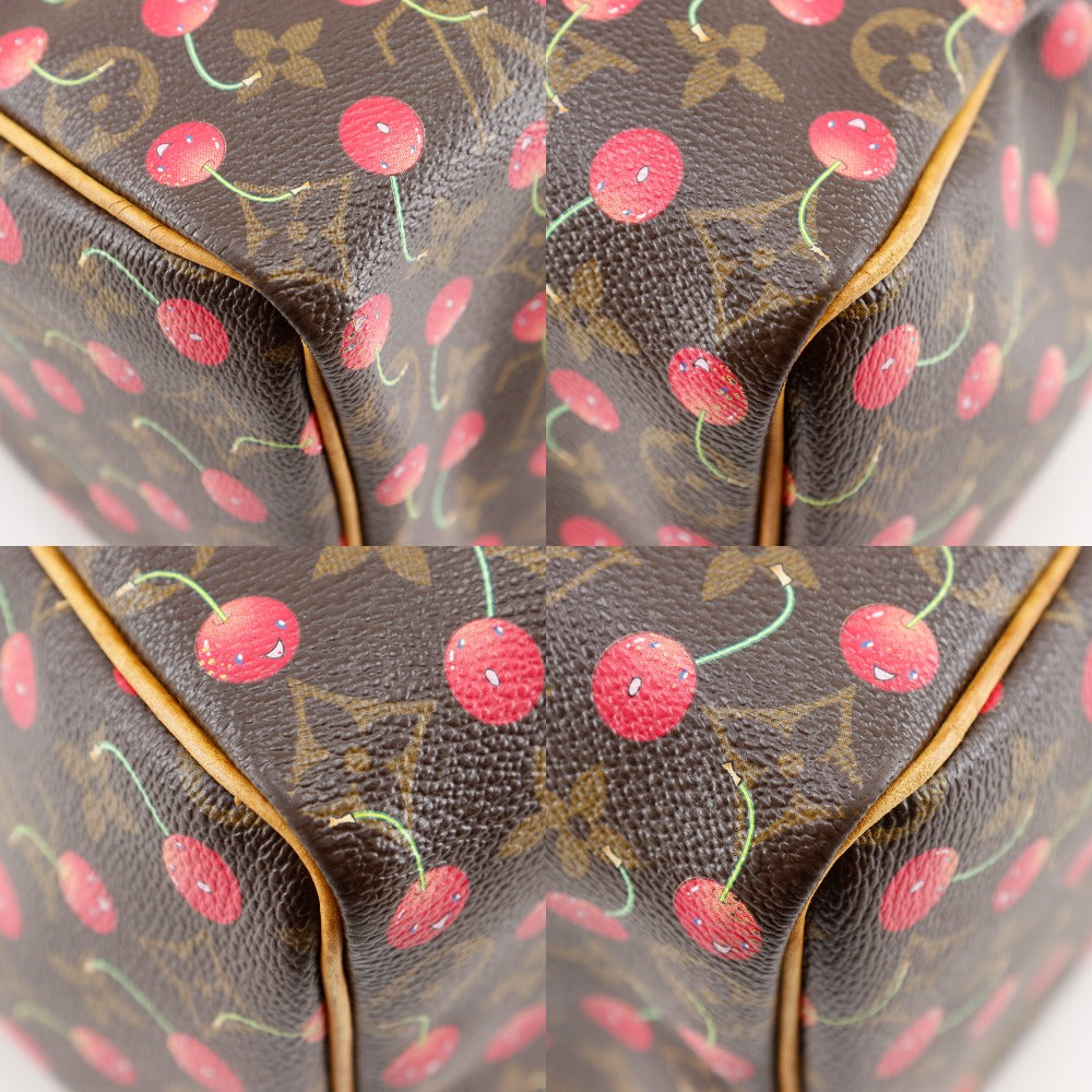 LOUIS VUITTON Handbag M95009 Monogram canvas Brown Cherry Speedy 25