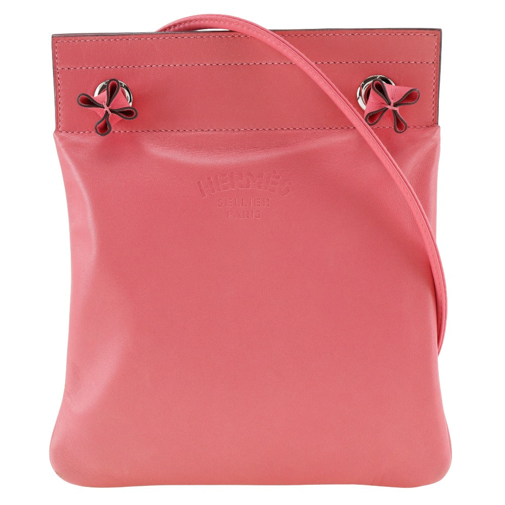 HERMES Shoulder Bag Calfskin pink Aline Mini Women