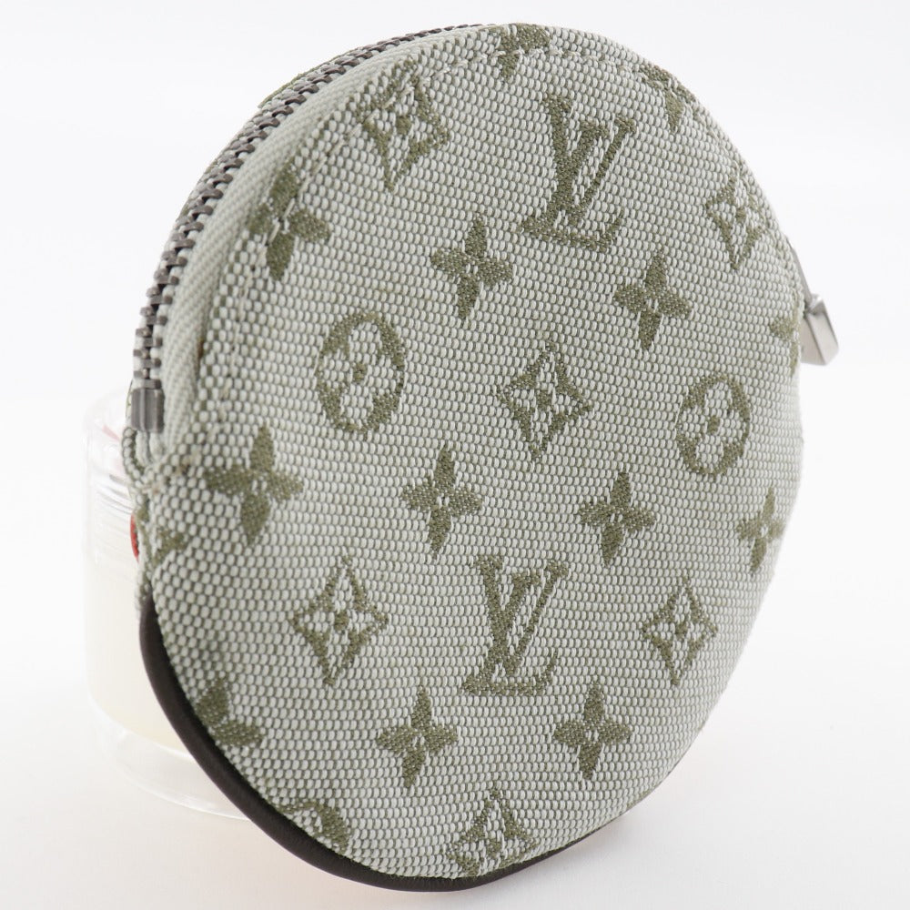 LOUIS VUITTON Coin case M92271 Monogram mini canvas khaki Comte Dufe Portomonay Long Women