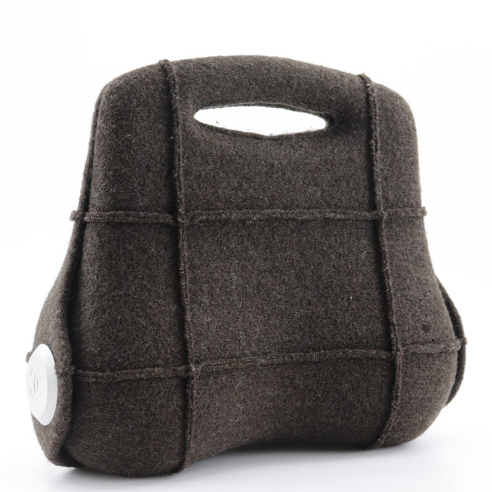 CHANEL Handbag wool Brown Hip bag Women
