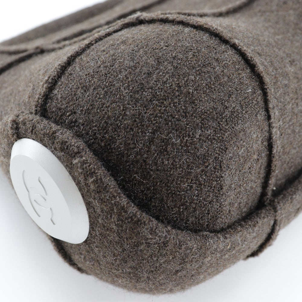 CHANEL Handbag wool Brown Hip bag Women