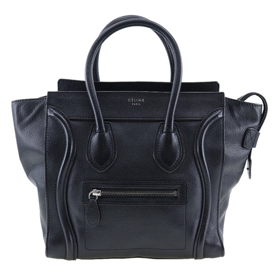 CELINE Handbag 167793 Calfskin black Micro shopper Luggage Women