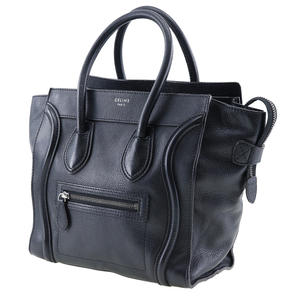 CELINE Handbag 167793 Calfskin black Micro shopper Luggage Women