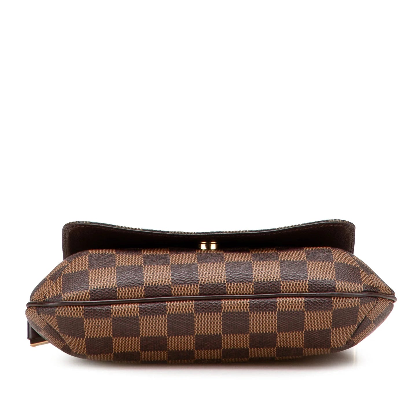 Brown Louis Vuitton Damier Ebene Mtte Salsa Long Strap Crossbody Bag