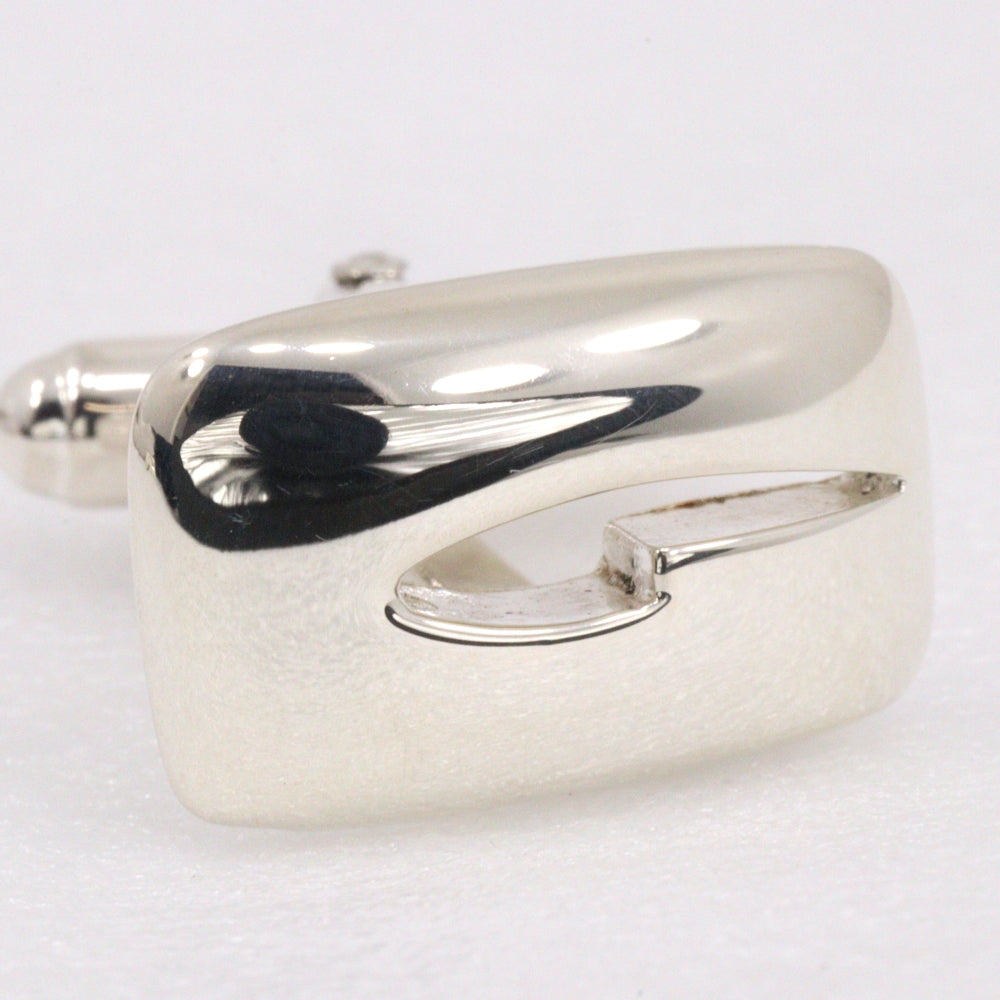 Gucci G Logo Silver 925 Cufflinks