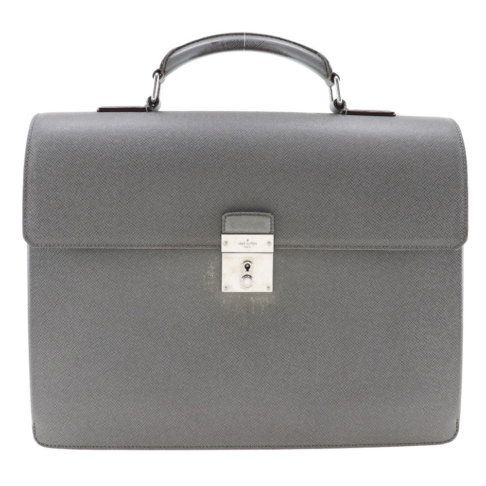 LOUIS VUITTON Business bag Taiga gray Briefcase Neo Robusto 2 mens
