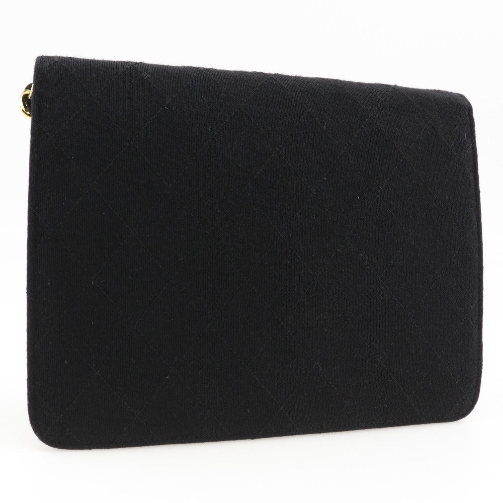 Chanel Matelasse Cotton Shoulder Bag Classic Flap
