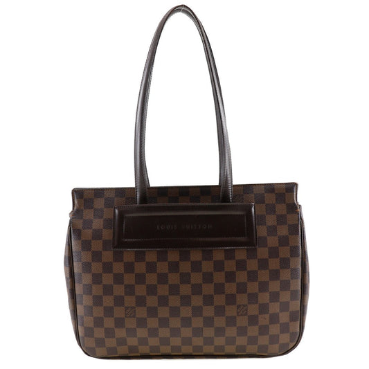 LOUIS VUITTON Tote Bag Damier canvas Brown Parioli PM Women