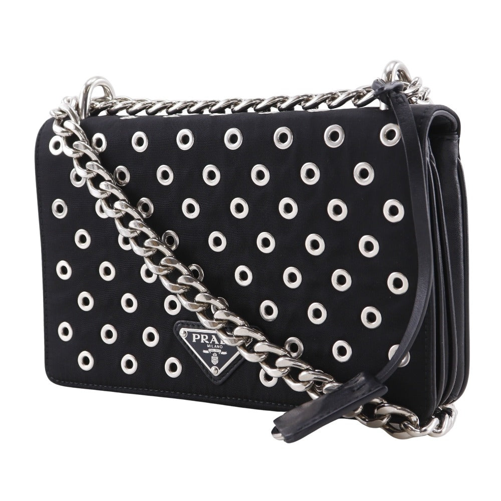 Prada Punching Nylon 2way Shoulder Bag