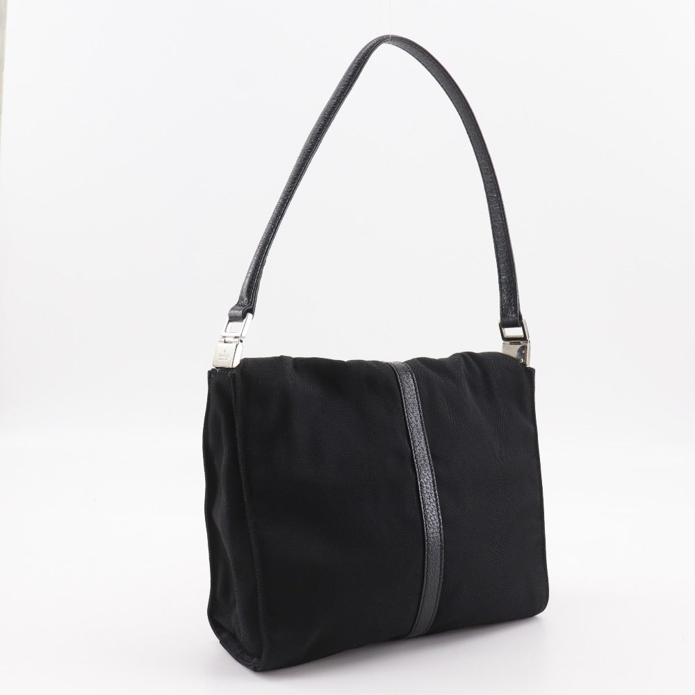 Gucci Jackie Nylon Canvas Shoulder Bag