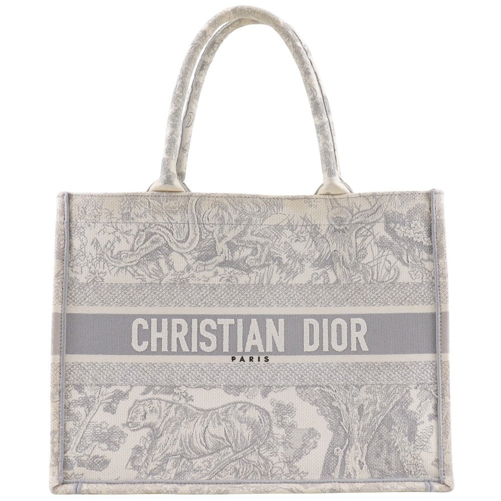 Dior Book Tote Toile de Jouy Jacquard Canvas Tote Bag