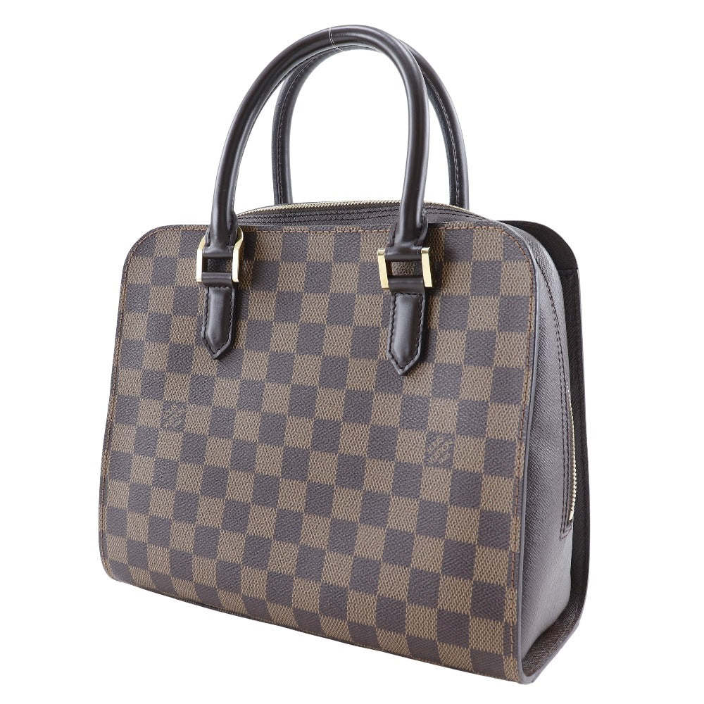 LOUIS VUITTON Handbag N51155 Damier canvas Brown Triana Women