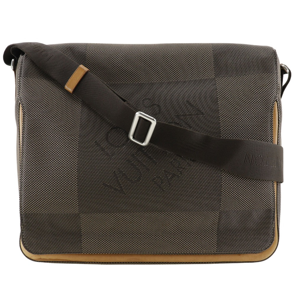 LOUIS VUITTON Shoulder Bag M93030 Damier Jean Canvas Brown Messager mens