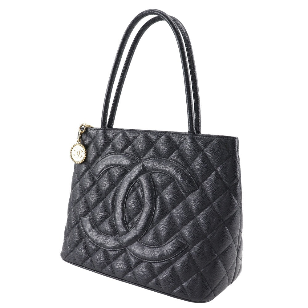 Chanel Caviar Skin Reissue Tote Bag Classic Flap