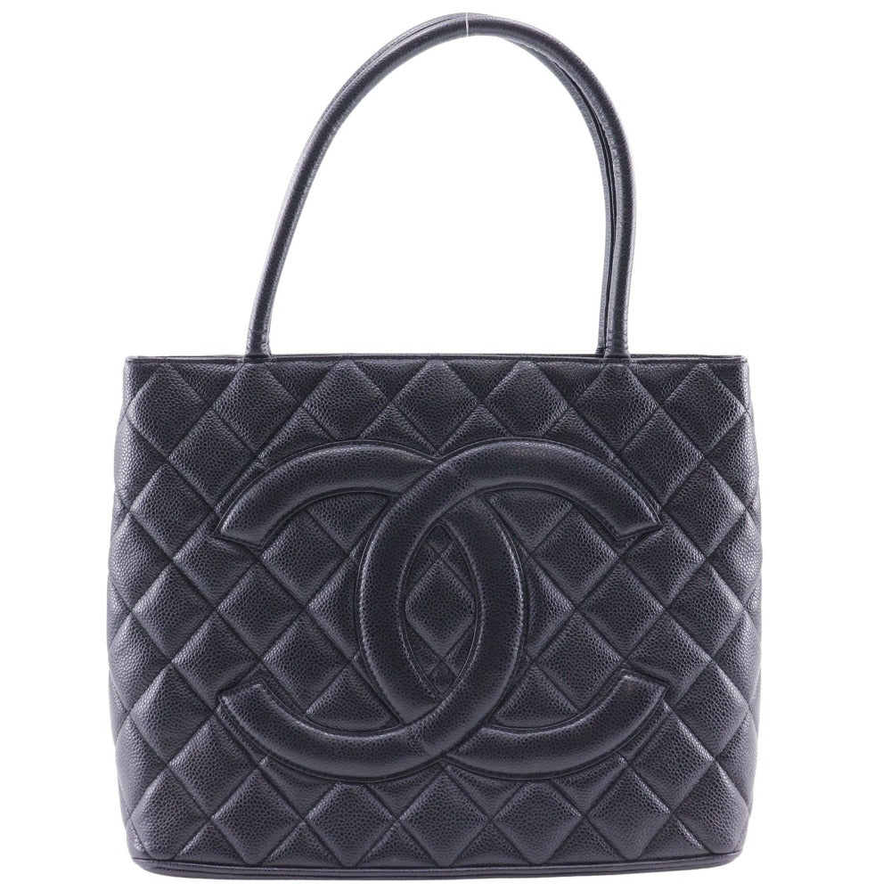 Chanel Caviar Skin Tote Bag Classic Flap