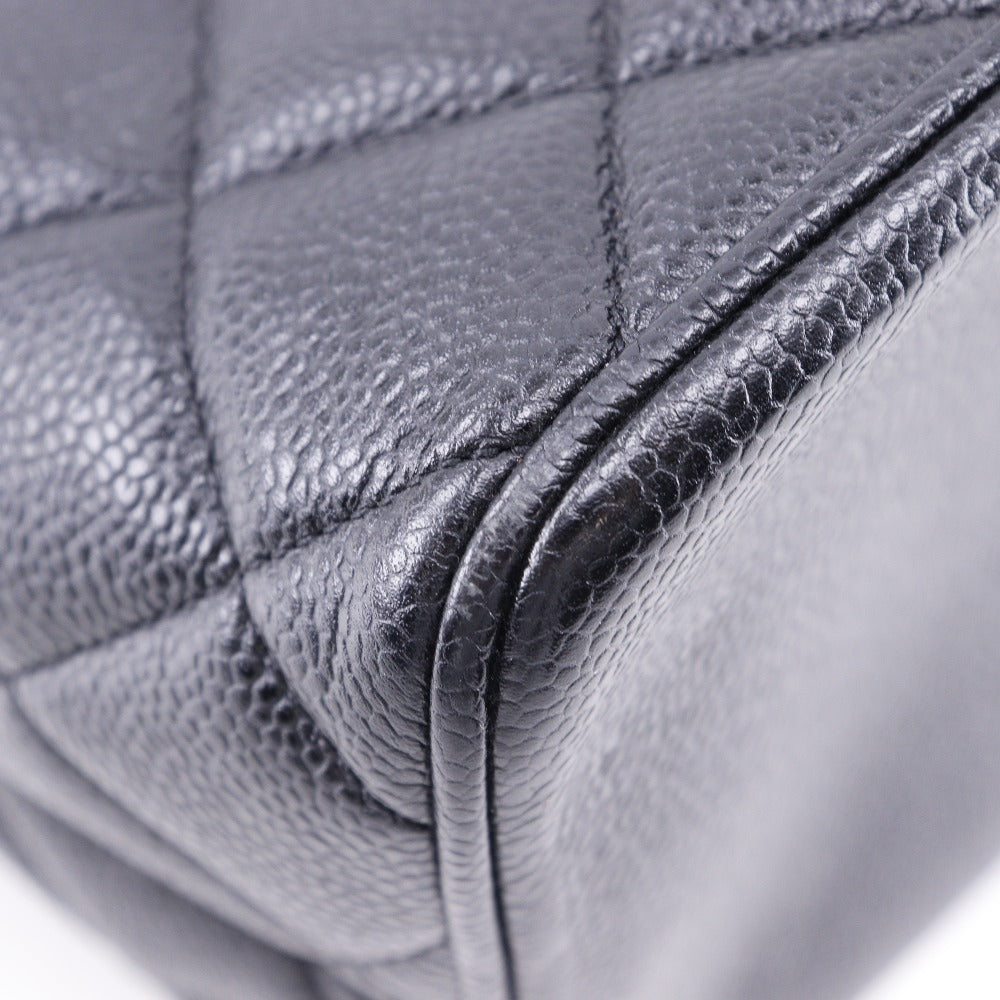 Chanel Caviar Skin Tote Bag Classic Flap
