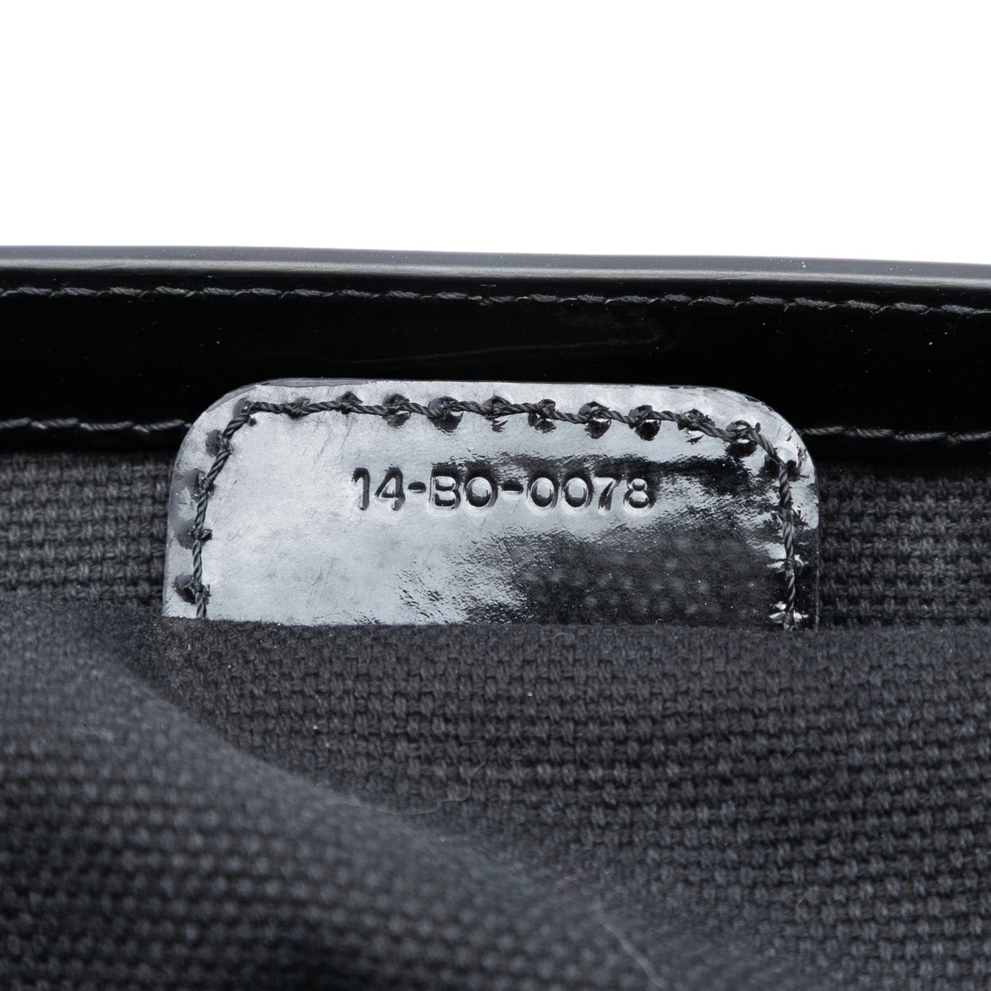 Black Dior Diorissimo Trotter Patent Tote
