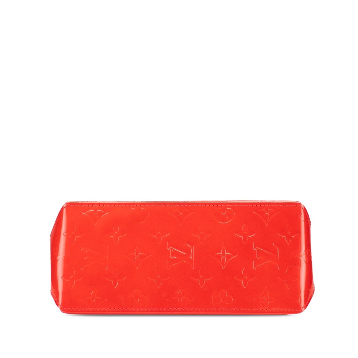 Red Louis Vuitton Monogram Vernis Reade PM Handbag