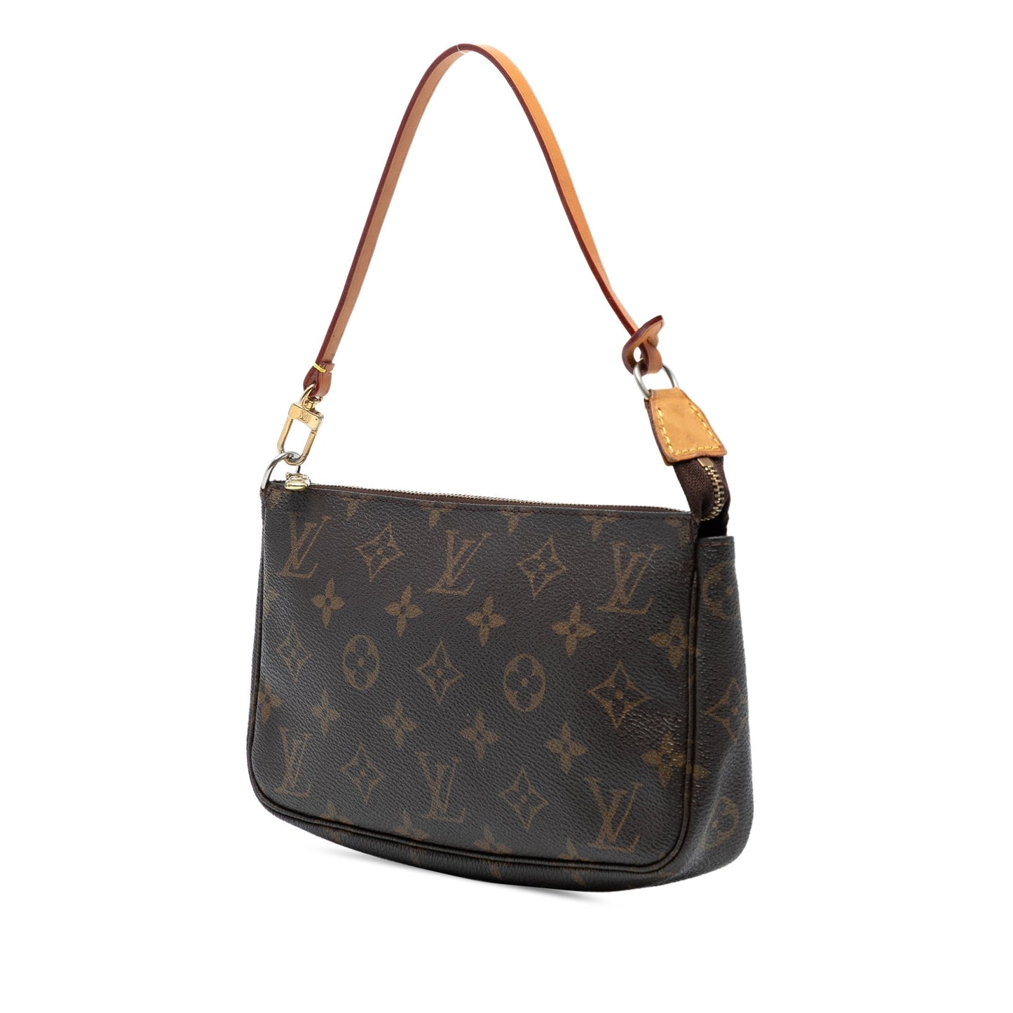 Brown Louis Vuitton Monogram Pochette Accessoires Shoulder Bag