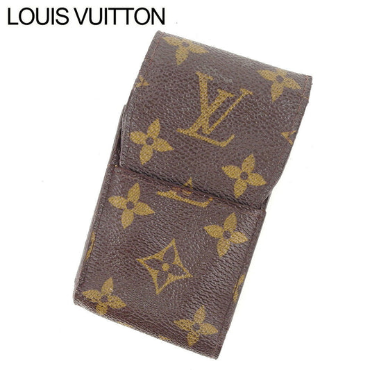 LOUIS VUITTON Cigarette case M63024 Brown Etui cigarette