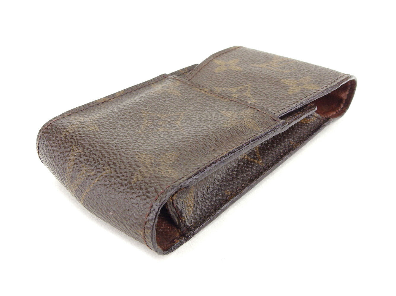 LOUIS VUITTON Cigarette case M63024 Brown brown Etui cigarette