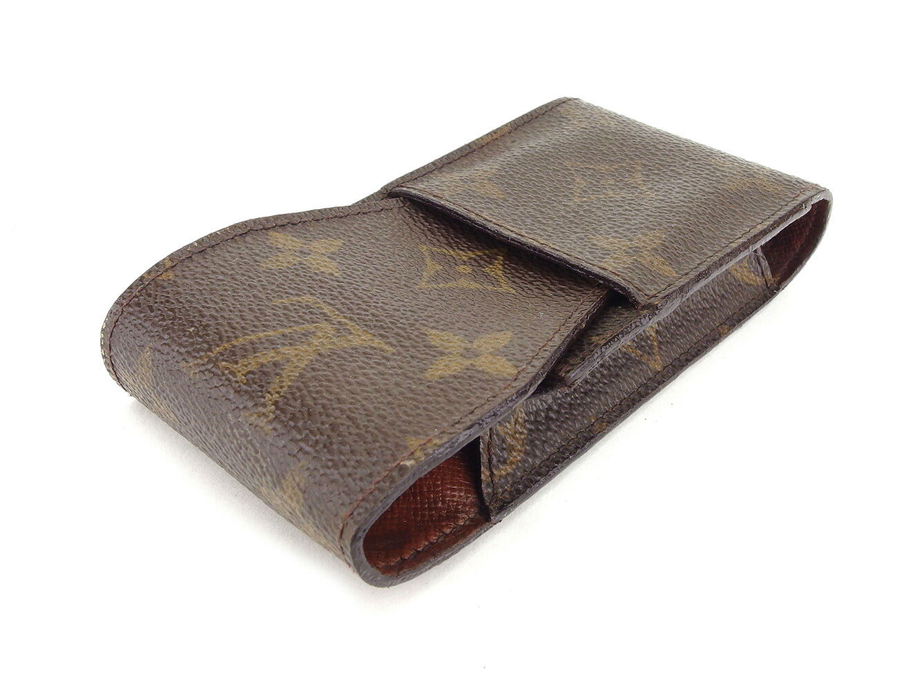 LOUIS VUITTON Cigarette case M63024 Brown brown Etui cigarette