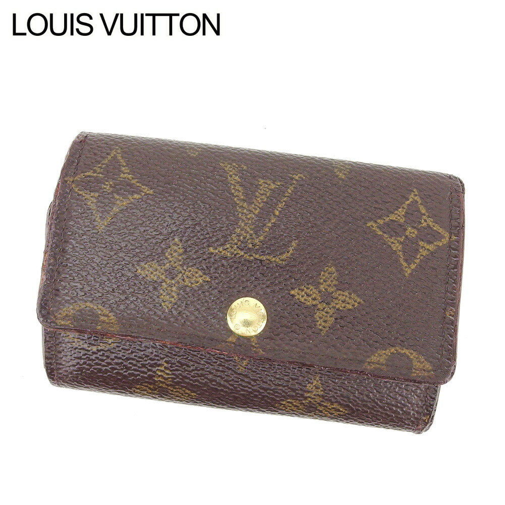 LOUIS VUITTON Key case Key holder M62630 Brown Multicles6