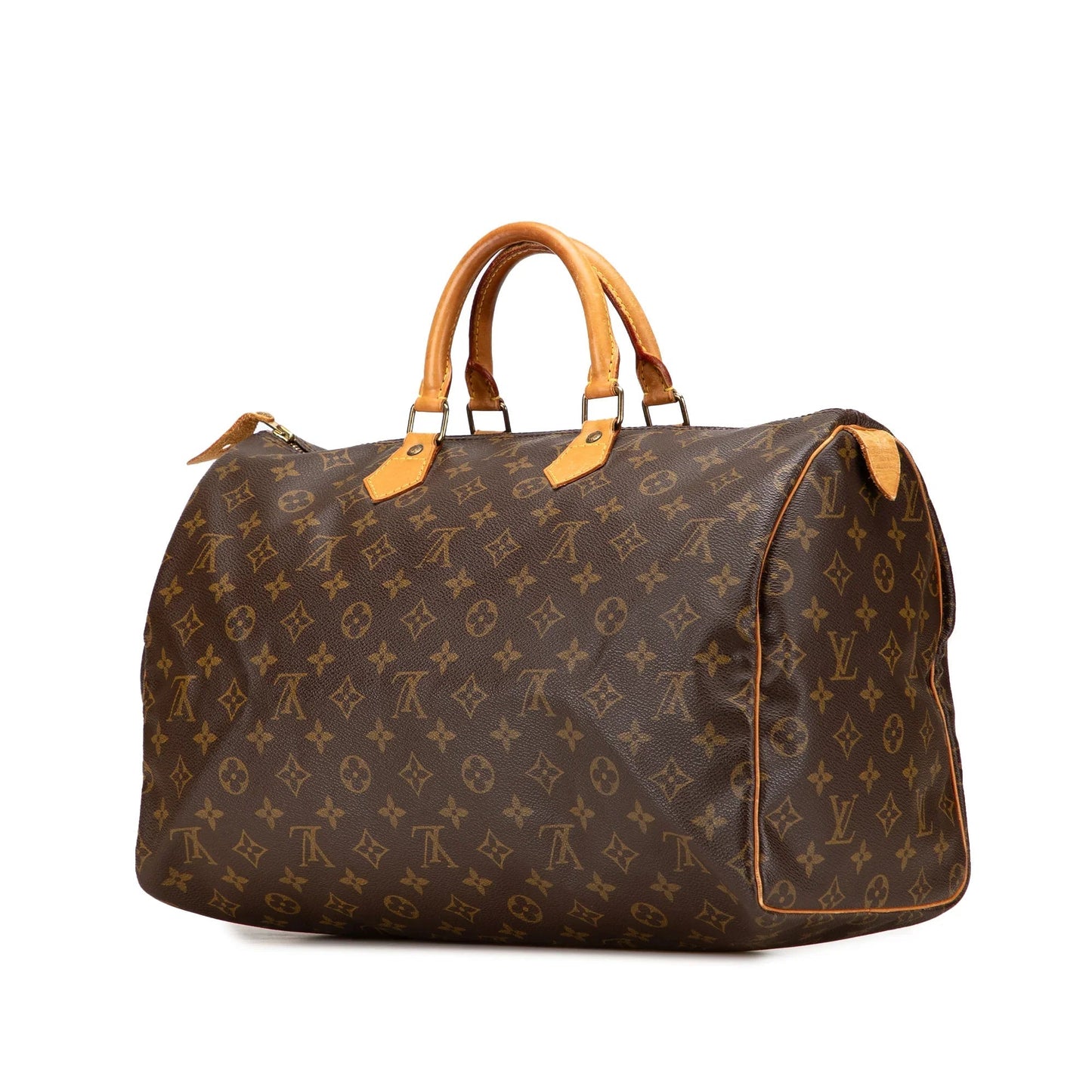 Brown Louis Vuitton Monogram Speedy 40 Boston Bag