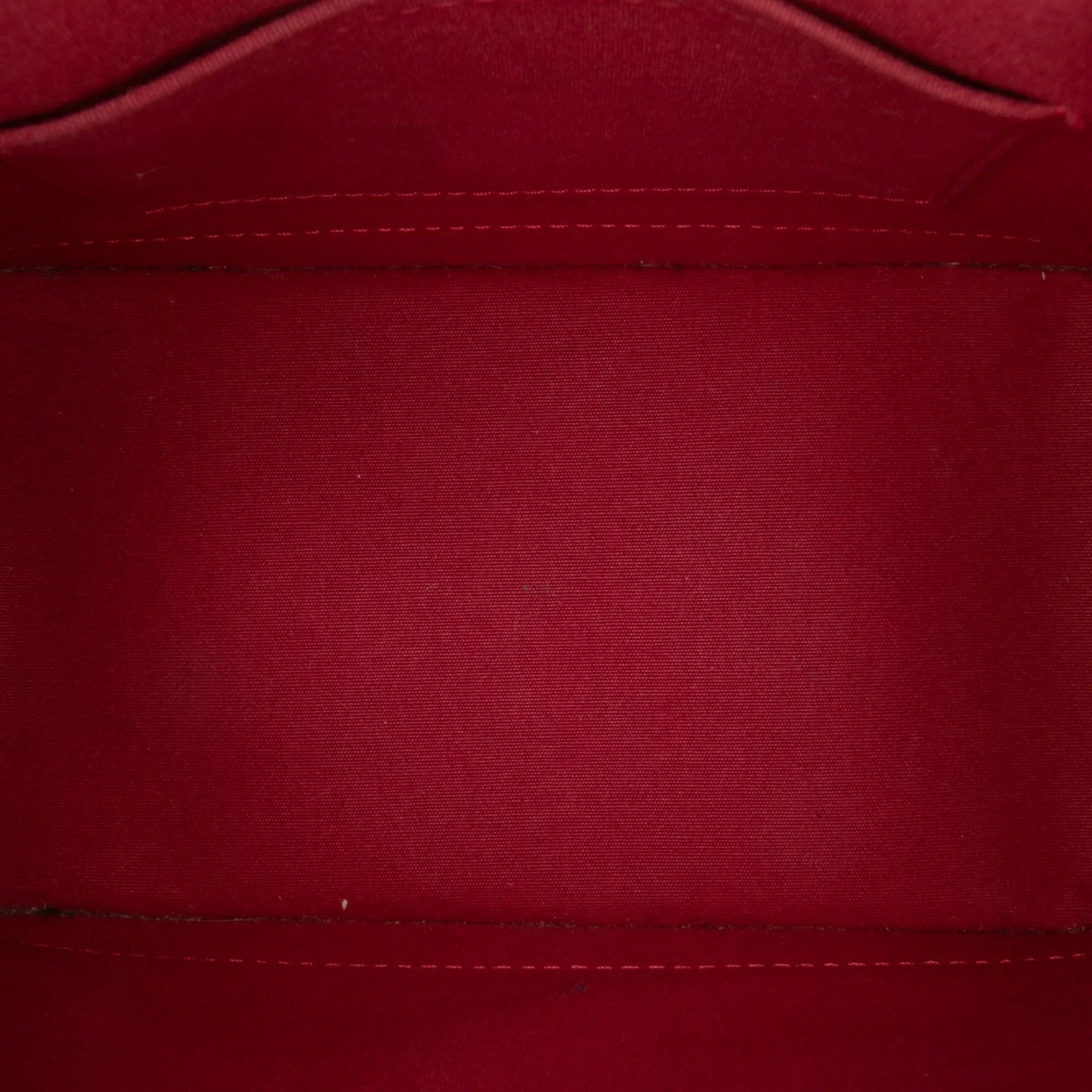 Red Louis Vuitton Monogram Vernis Alma BB Satchel