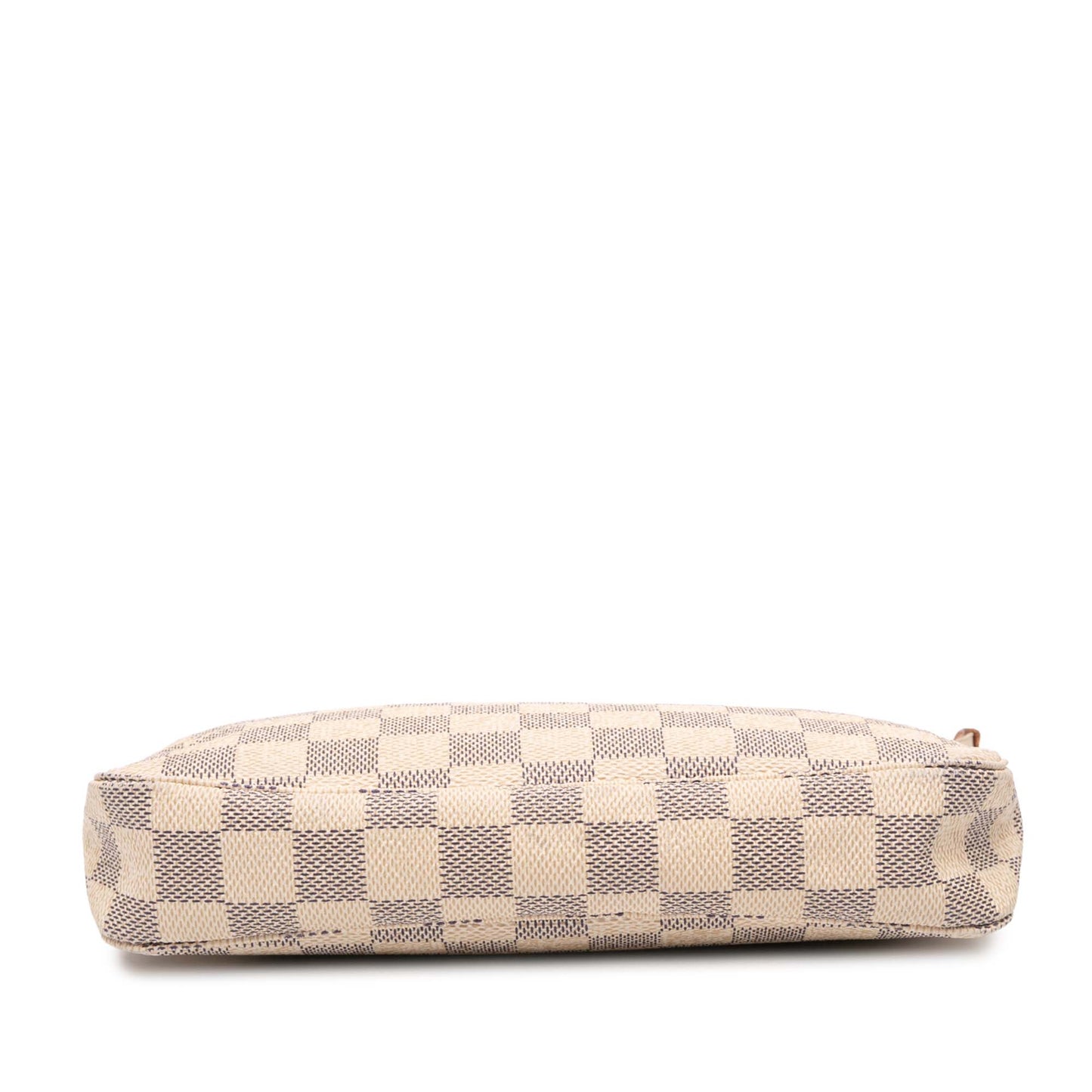 White Louis Vuitton Damier Azur Pochette Accessoires Shoulder Bag