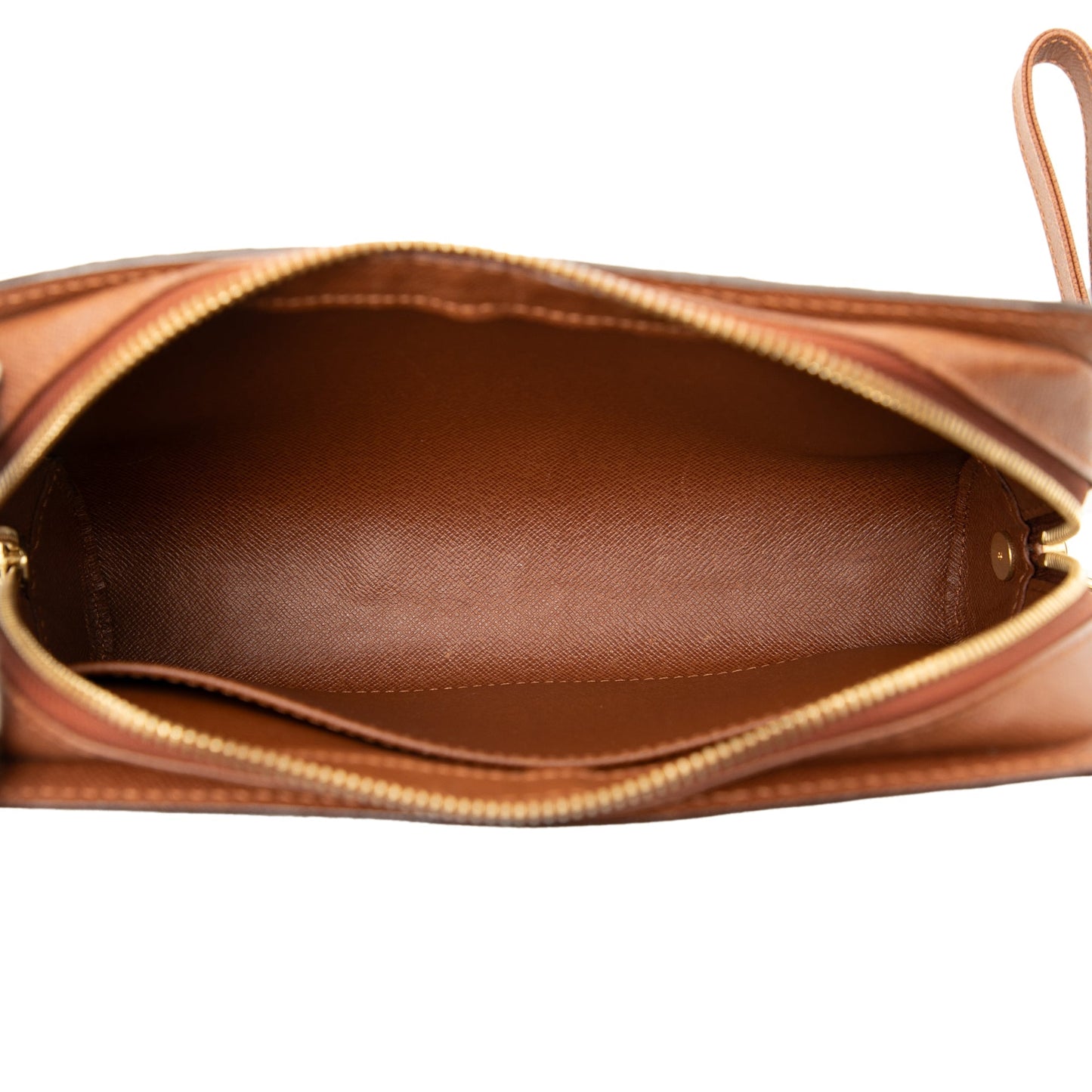 Brown Louis Vuitton Monogram Orsay Clutch Bag