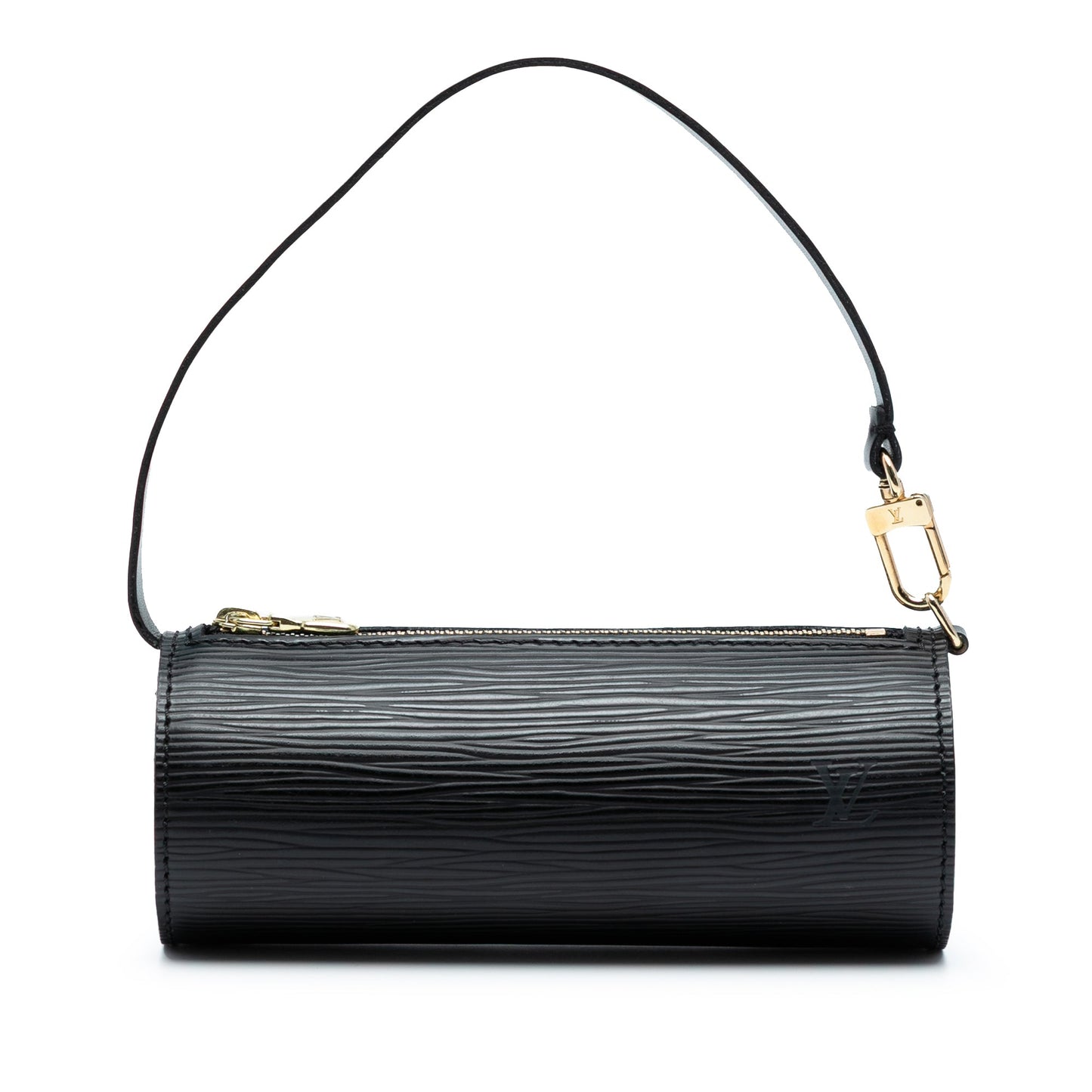 Black Louis Vuitton Epi Pochette Papillon Handbag