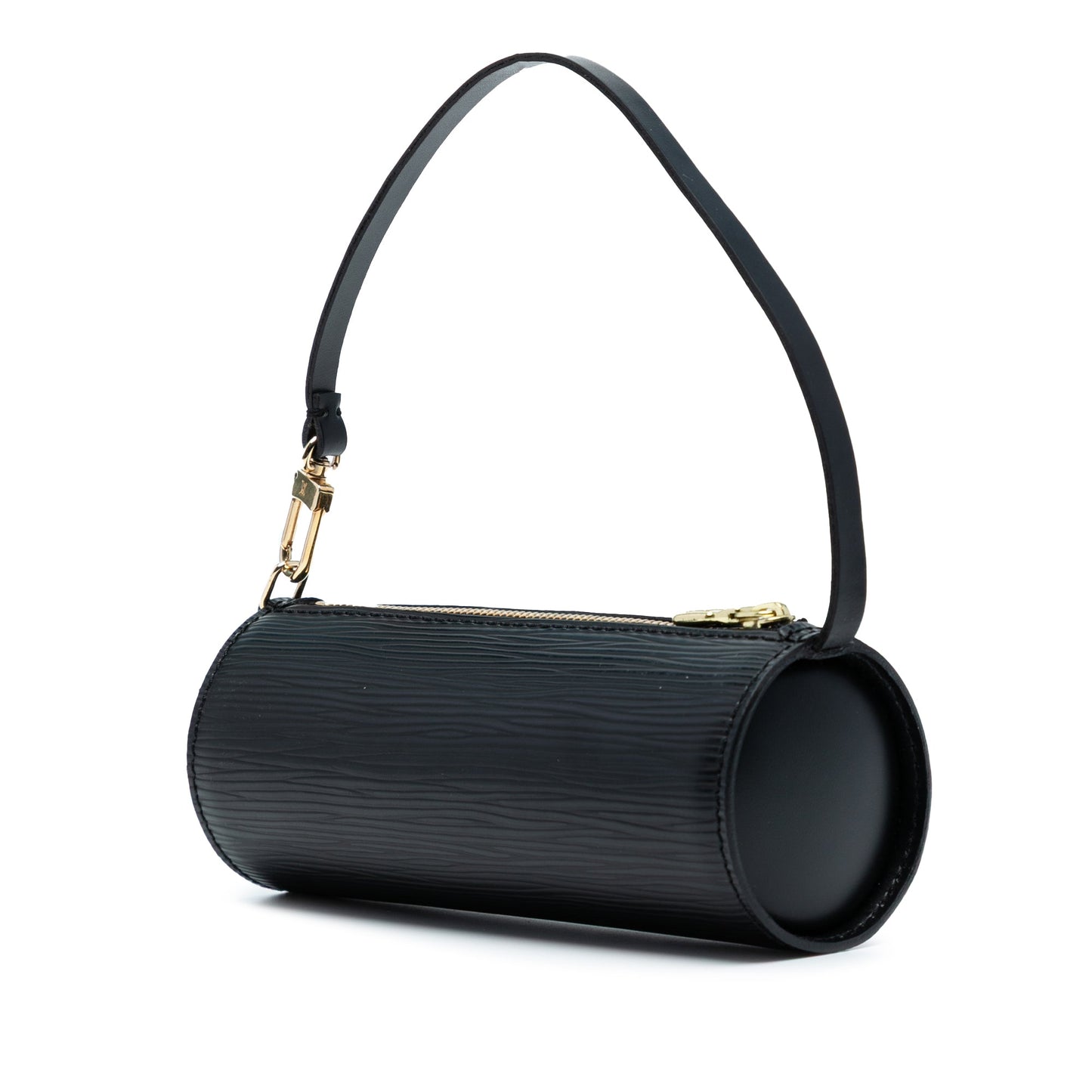 Black Louis Vuitton Epi Pochette Papillon Handbag