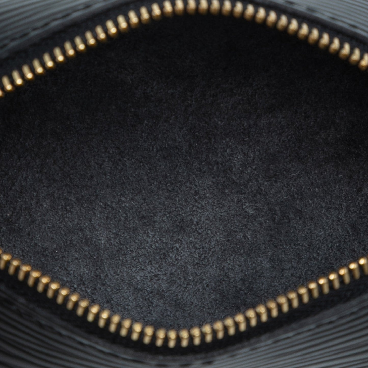 Black Louis Vuitton Epi Pochette Papillon Handbag