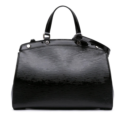 Black Louis Vuitton Electric Epi Brea MM Satchel