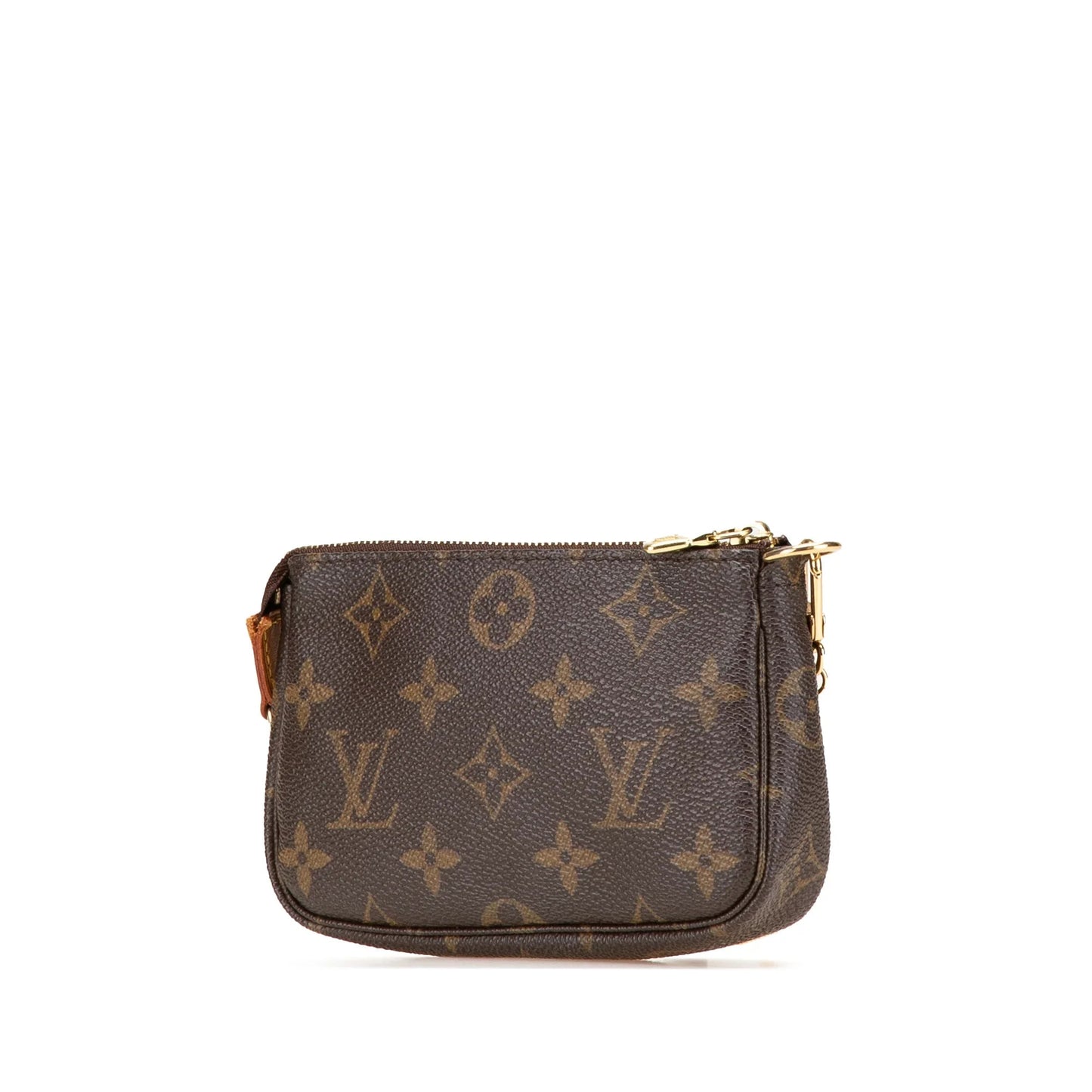 Brown Louis Vuitton Monogram Mini Pochette Accessoires Handbag