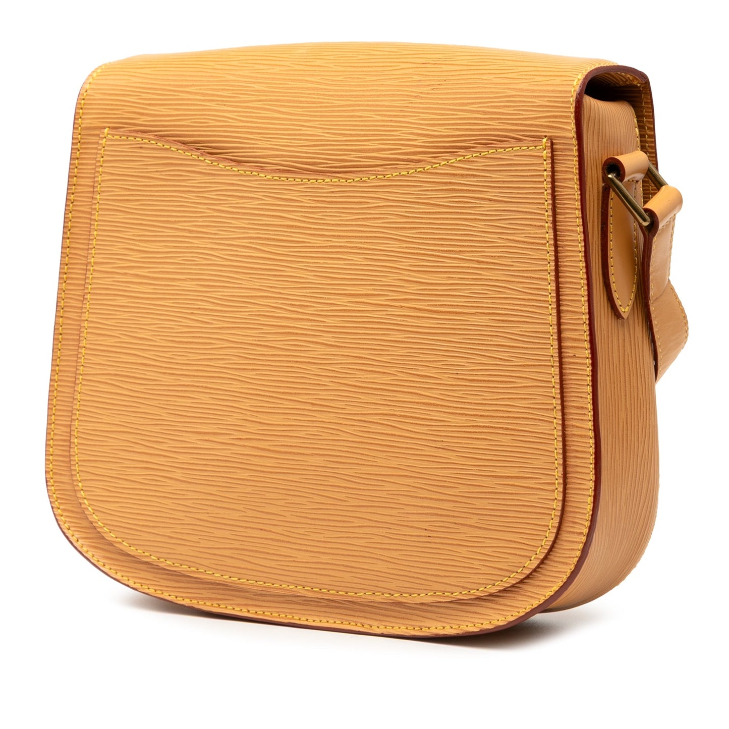Yellow Louis Vuitton Epi Saint Cloud GM Crossbody Bag
