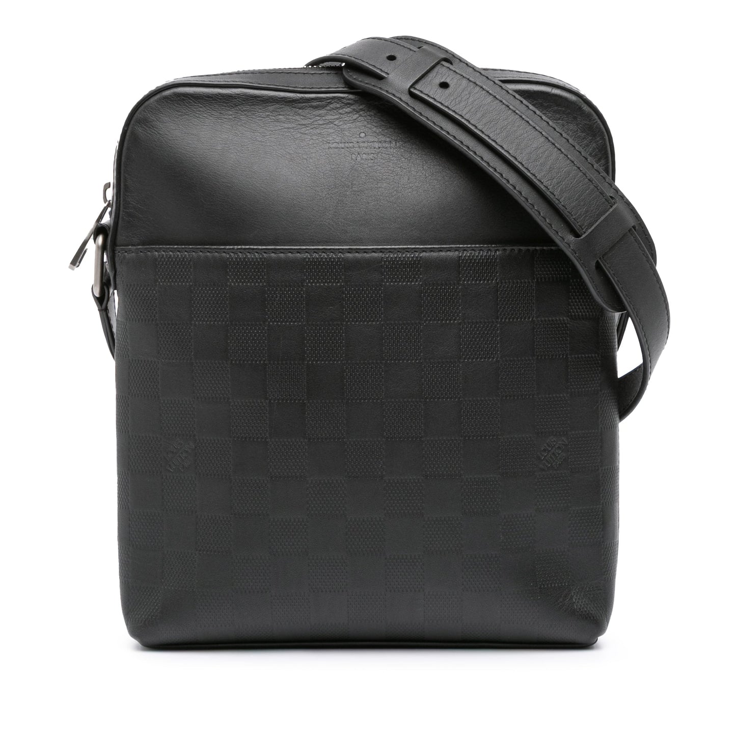 Black Louis Vuitton Damier Infini District Pochette Crossbody Bag