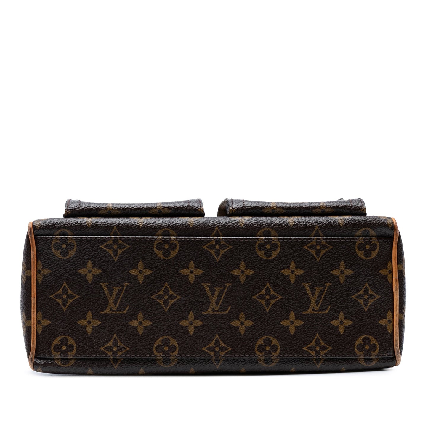 Brown Louis Vuitton Monogram Manhattan PM Handbag