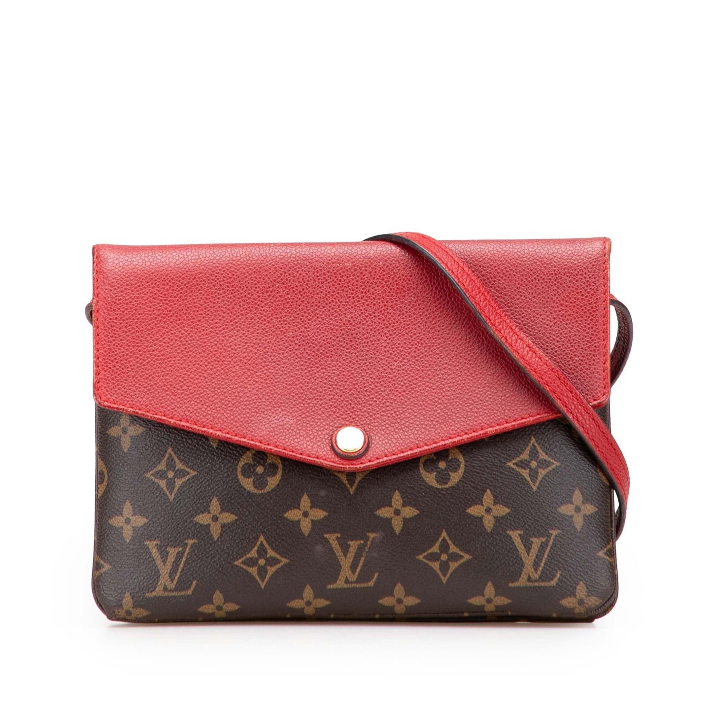 Brown Louis Vuitton Monogram Twice Crossbody Bag