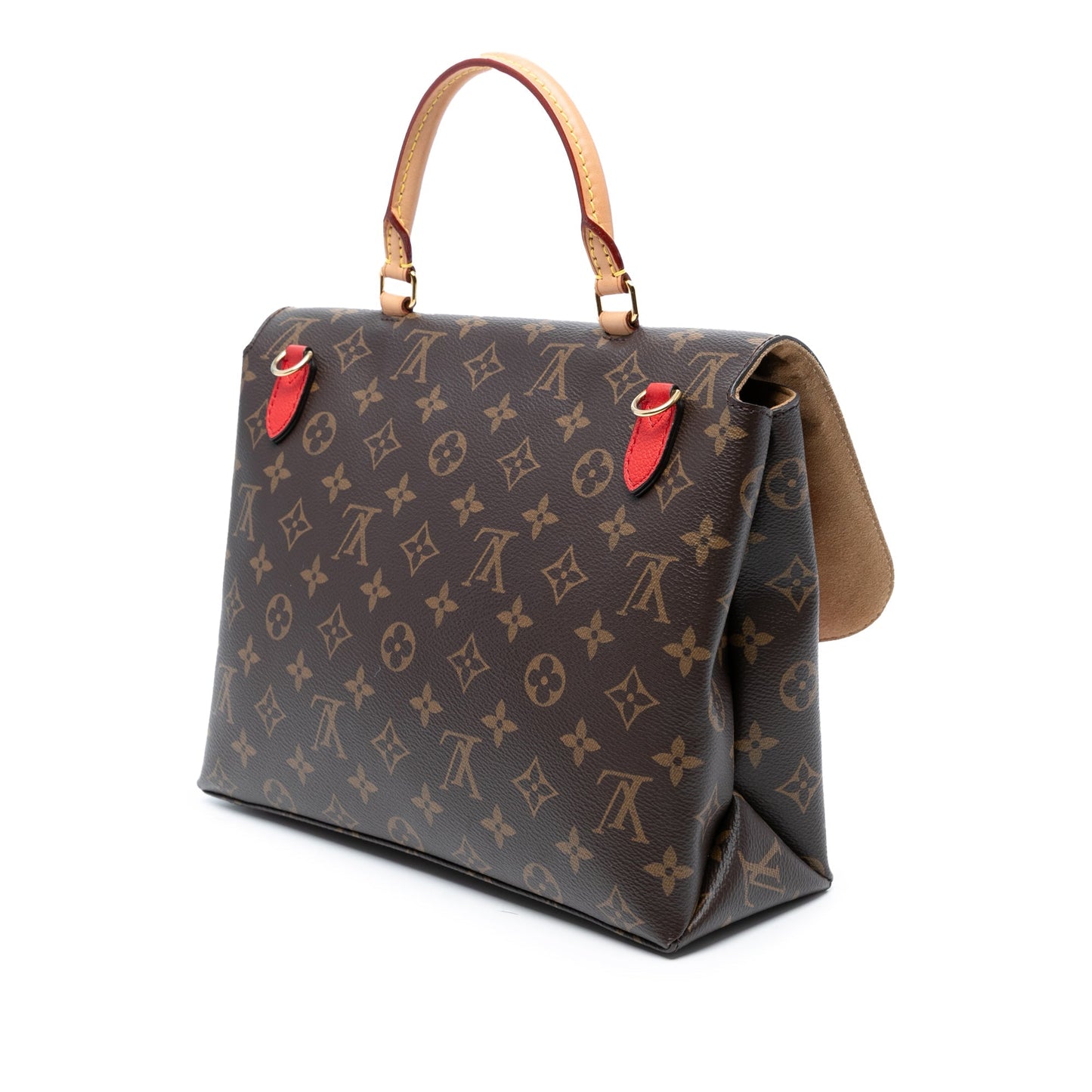 Brown Louis Vuitton Monogram Marignan Satchel