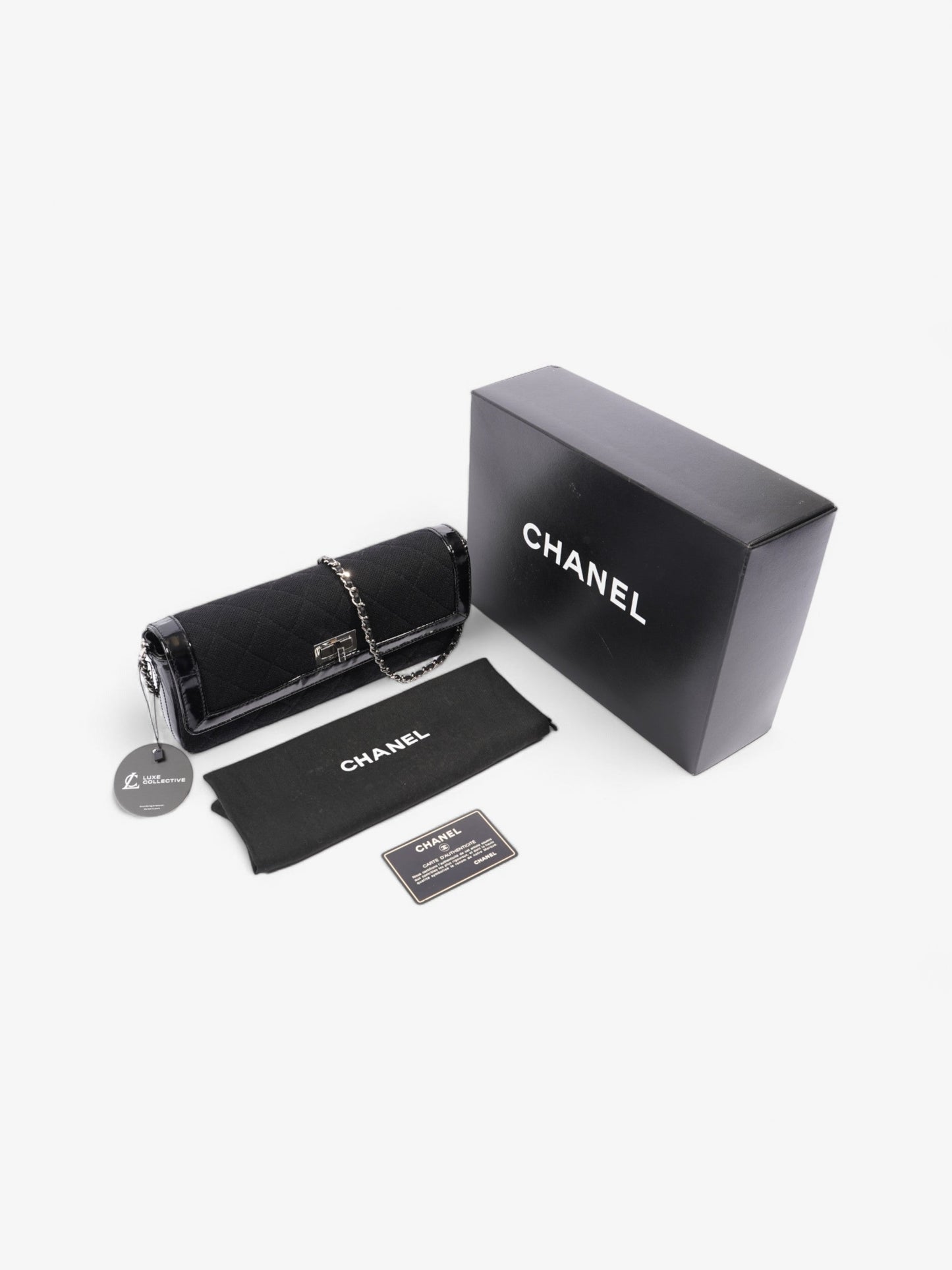 Chanel Mademoiselle East West Black Canvas