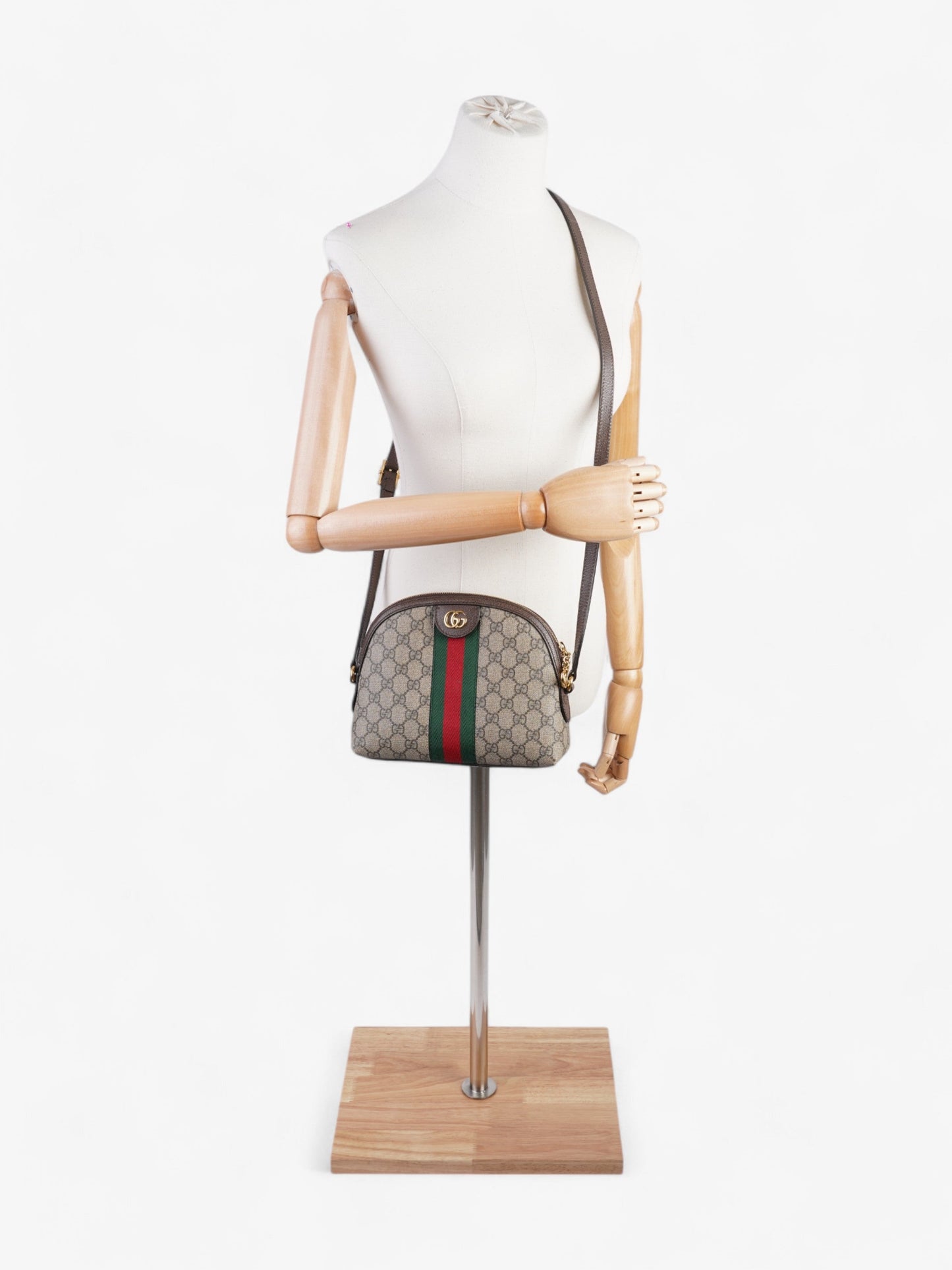 Gucci Ophidia GG Supreme / Brown Canvas Small