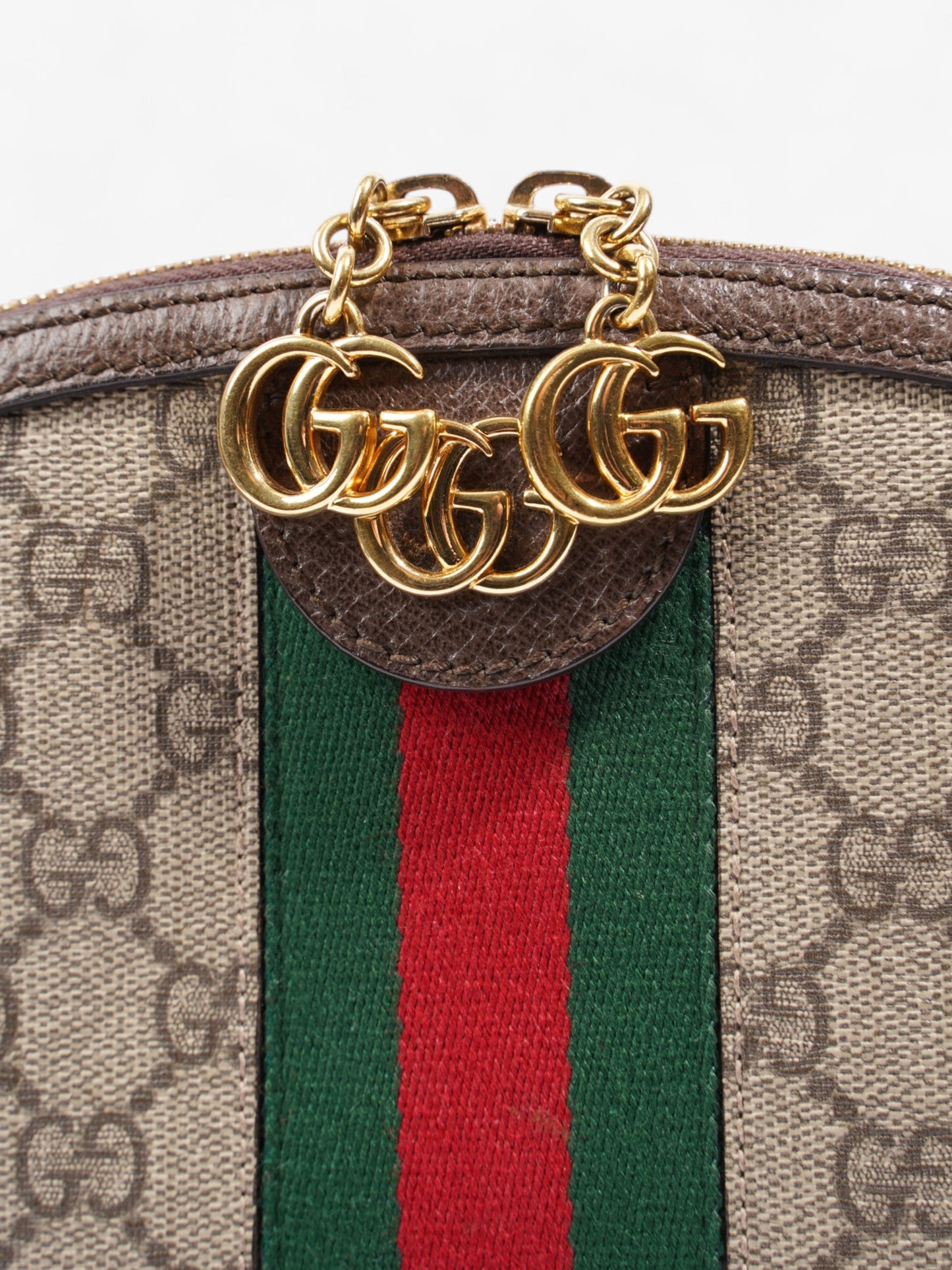 Gucci Ophidia GG Supreme / Brown Canvas Small