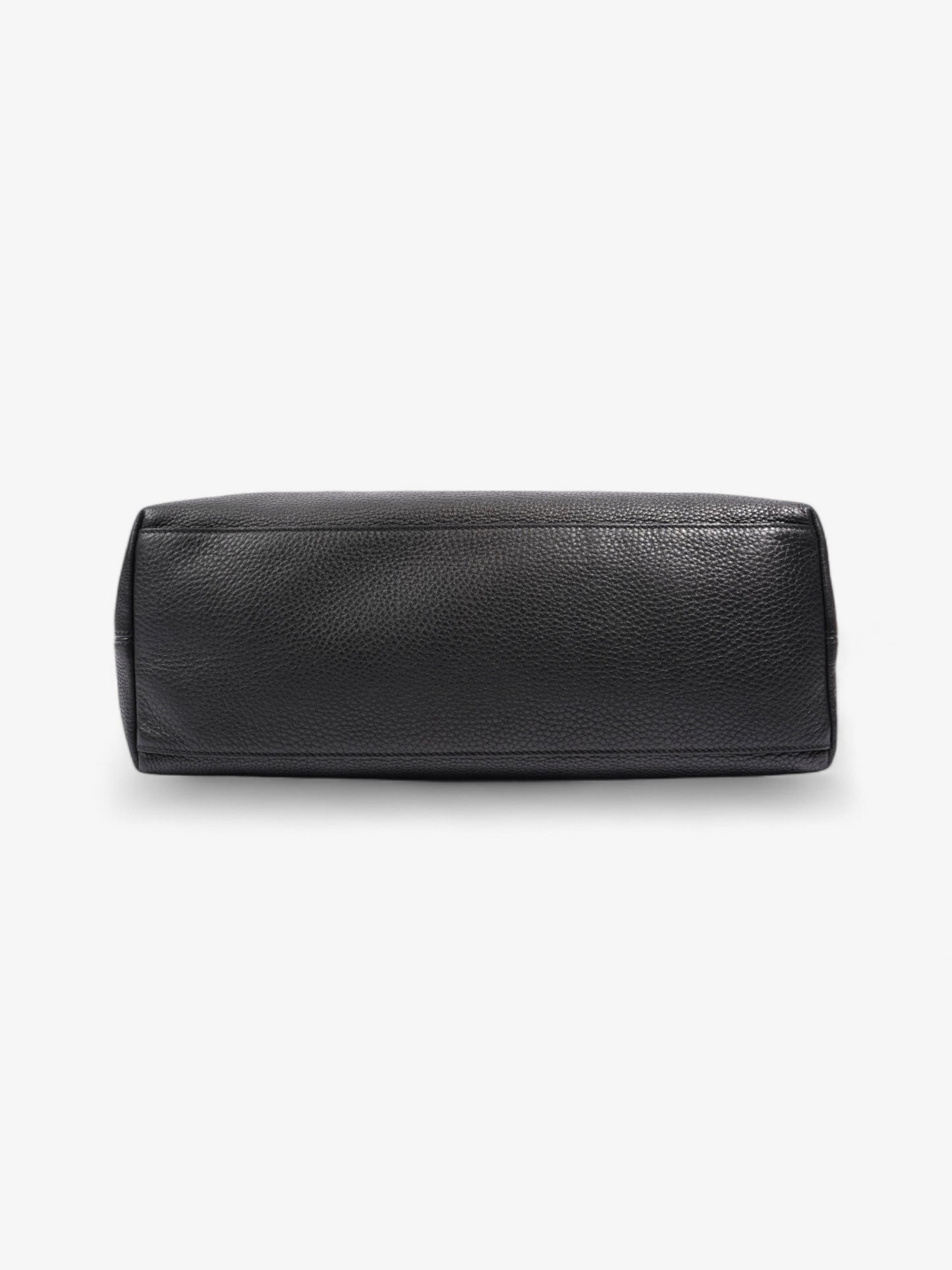 Gucci Soho Chain Tote Black Grained Leather Medium