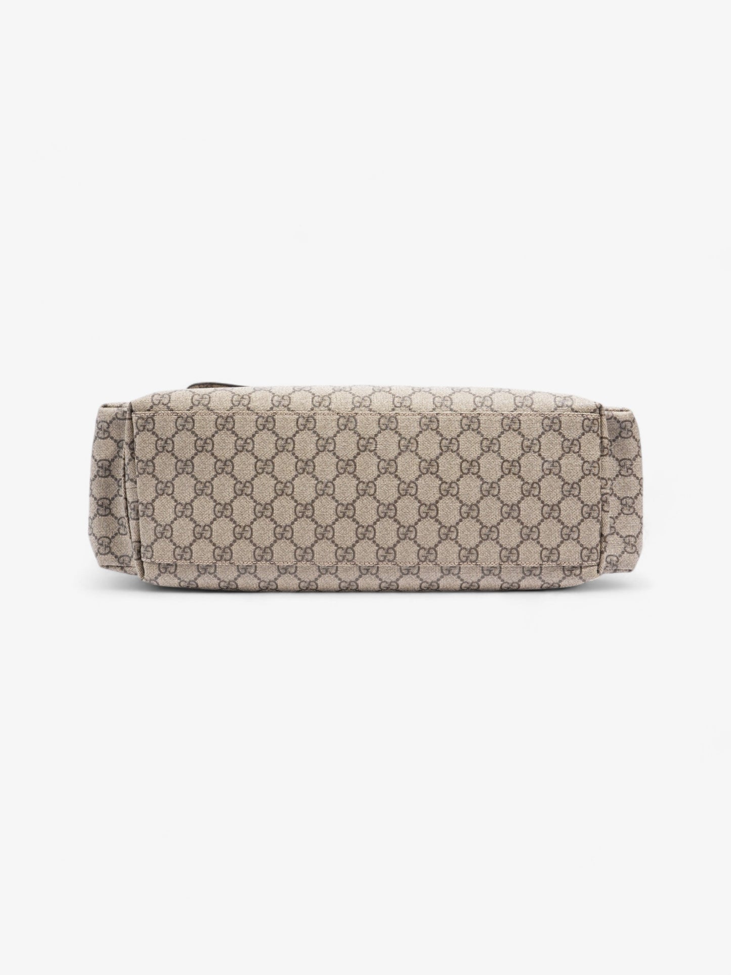 Gucci Baby Changing Bag GG Supreme / Brown Coated Canvas Medium
