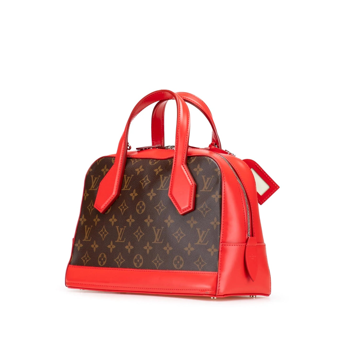 Brown Louis Vuitton Monogram Dora PM Satchel